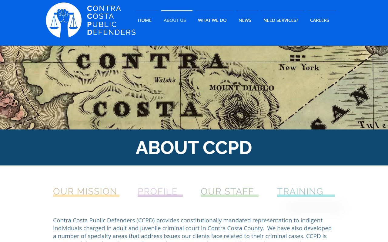 Contra Costa County criminal records Public Defender about